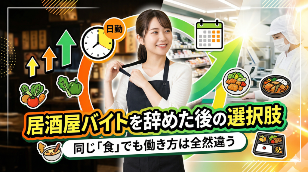 居酒屋バイトを辞めた後の選択肢