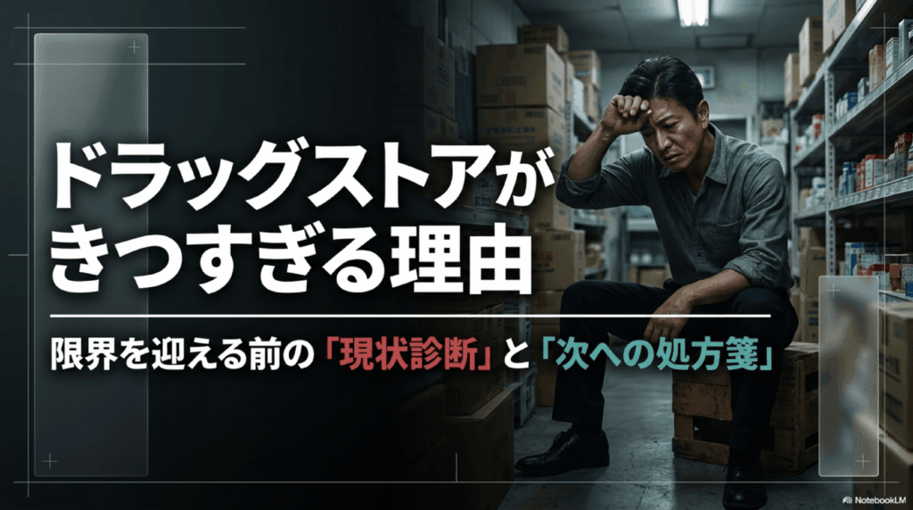 ドラッグストアがきつすぎる理由5選｜品出し・ノルマ・マルチタスクの実態と辞めた後の選択肢